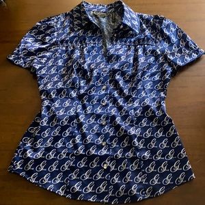 Guess collection poly stretch blouse